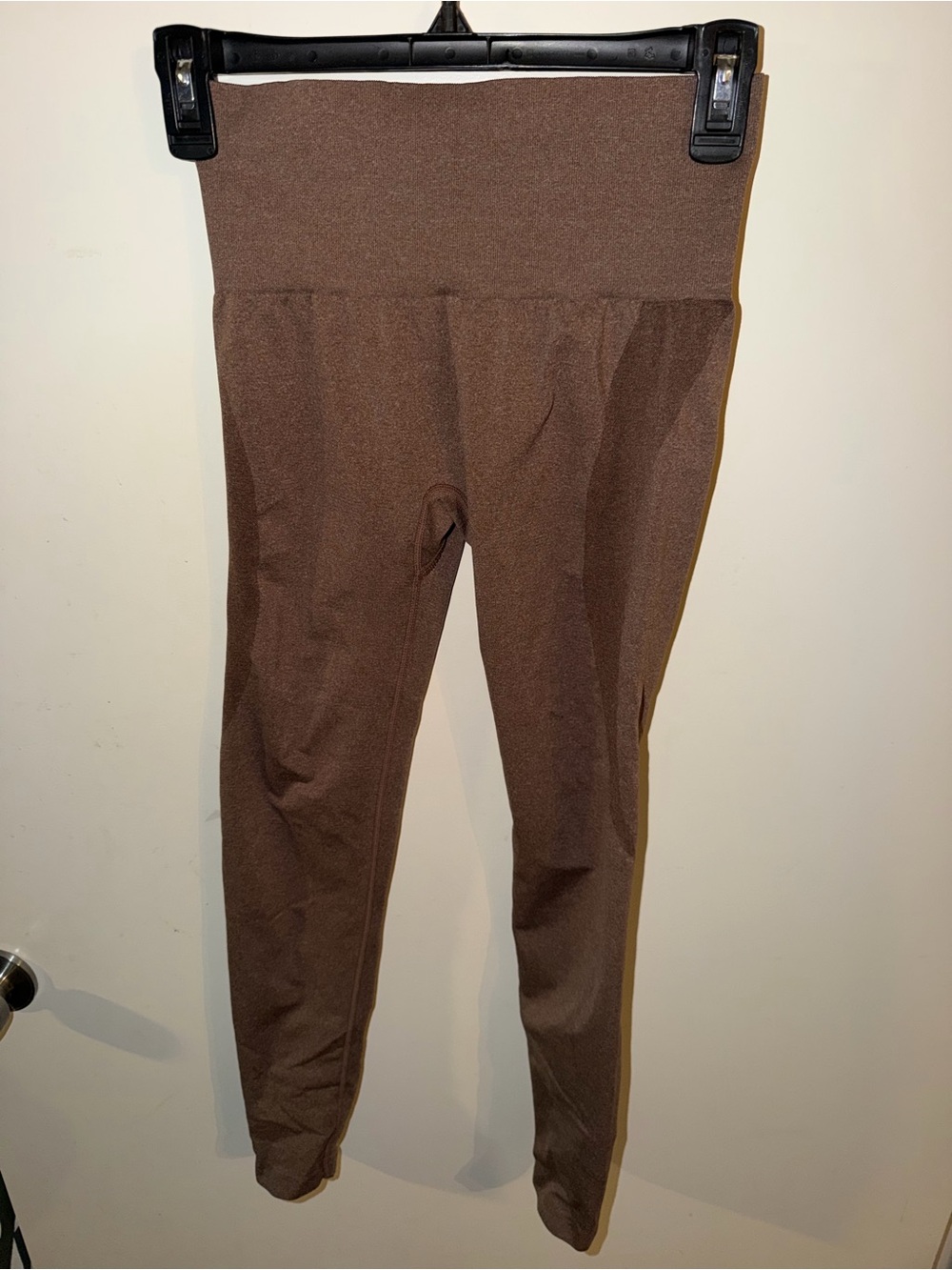 NVGTN Brown High-Waist Seamless Leggings